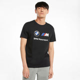 BMW tričko, Puma Logo BMW MMS ESS, černé, 2021