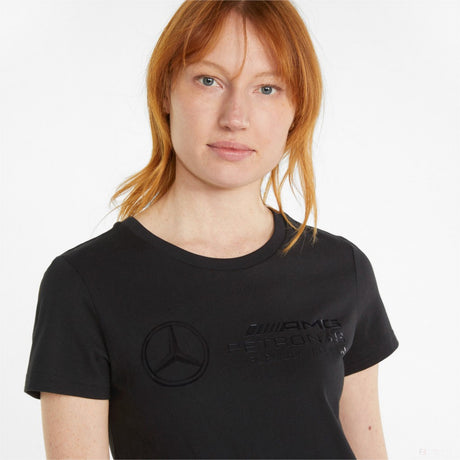 Dámské tričko Puma Mercedes, černé, 2022 - FansBRANDS®