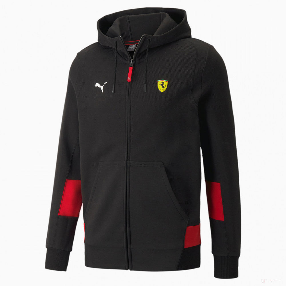 Mikina Puma Ferrari s kapucí, černá, 2022 - FansBRANDS®