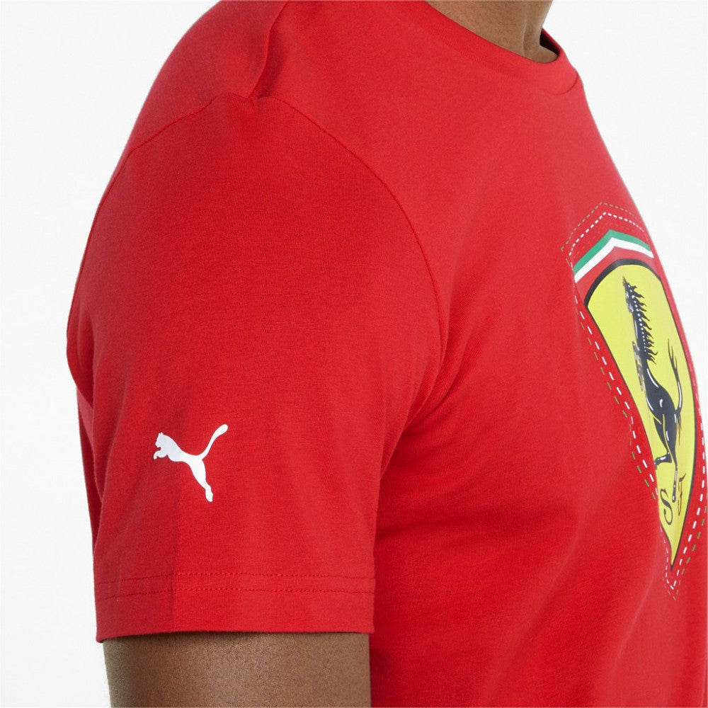 Tričko Puma Ferrari Race, červené, 2022 - FansBRANDS®