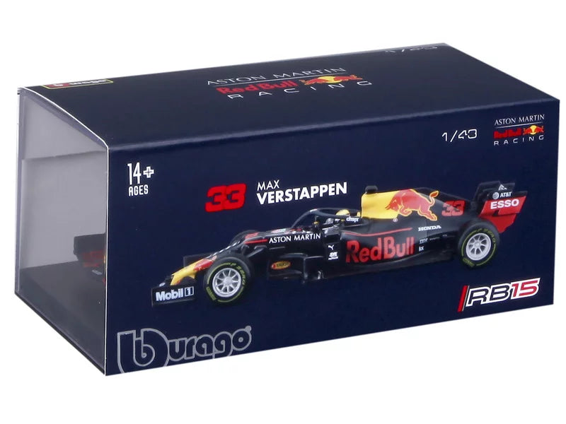 Red Bull Racing modelové auto Max Verstappen WW č. 1 R1 Bburago modrá