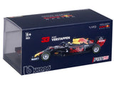 Red Bull Racing modelové auto Max Verstappen WW č. 1 R1 Bburago modrá
