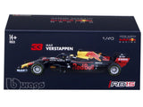 Red Bull Racing modelové auto Max Verstappen WW č. 1 R1 Bburago modrá