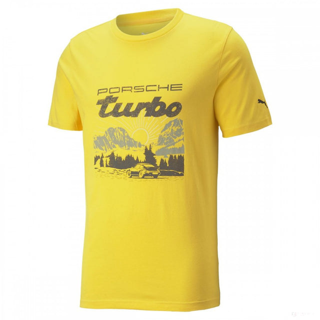 Porsche Legacy Graphic Tee 2 Lemon Chrome 2022 - FansBRANDS®