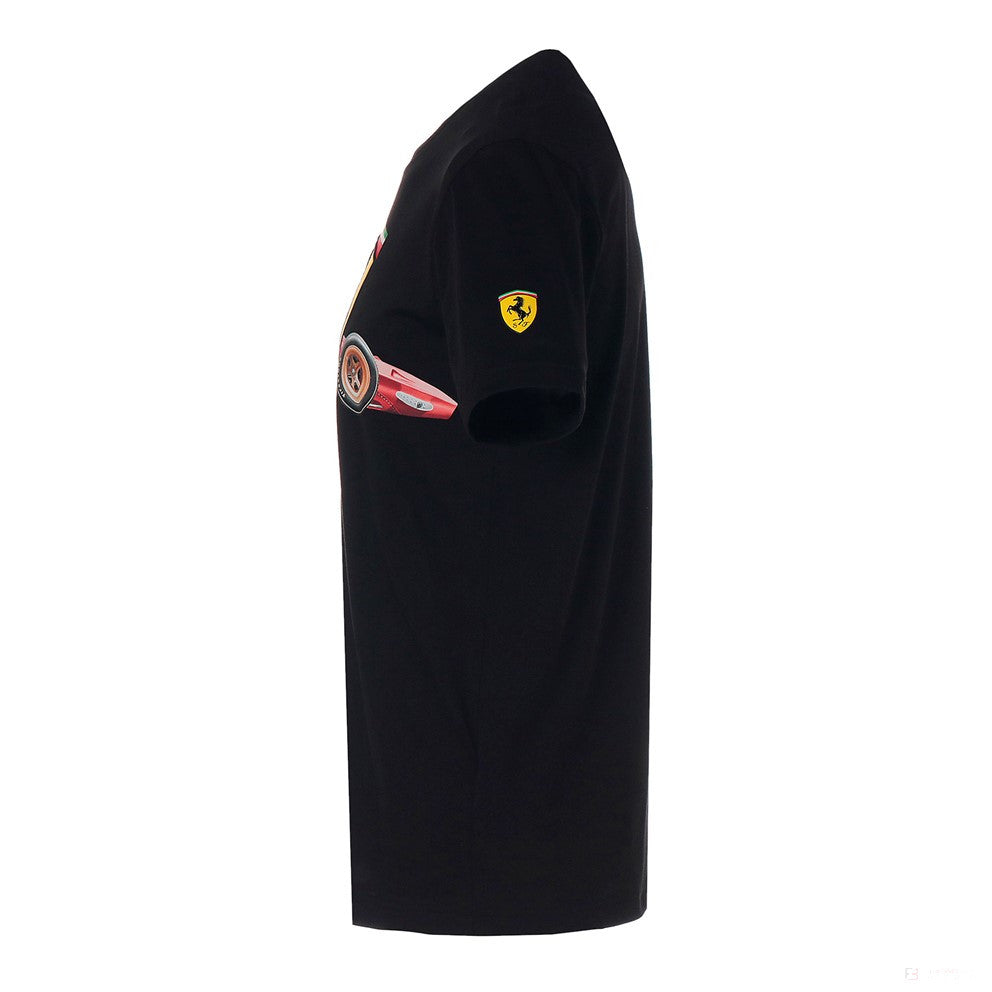 Ferrari Race Heritage Big Shield Tee Puma Black 2022 - FansBRANDS®