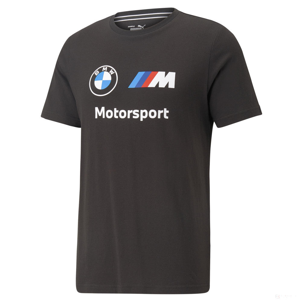 BMW MMS t-shirt, Puma, ESS, logo, black - FansBRANDS®