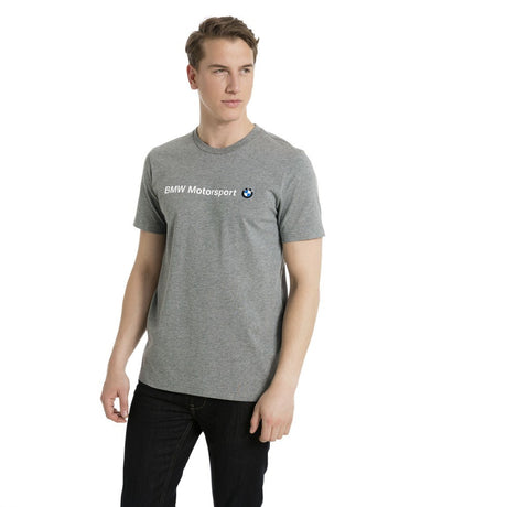 BMW tričko, Puma Logo BMW, šedé, 2017 - FansBRANDS®