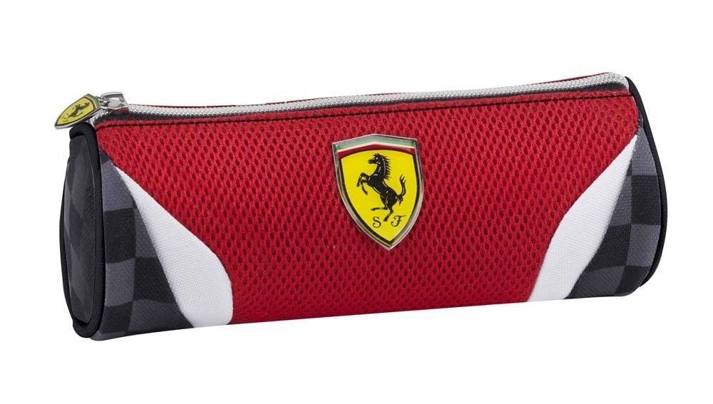 Ferrari Penál, kulatý, červený, 2018