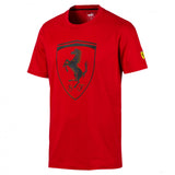 Ferrari tričko, Puma Big Shield, červené, 2019 - FansBRANDS®