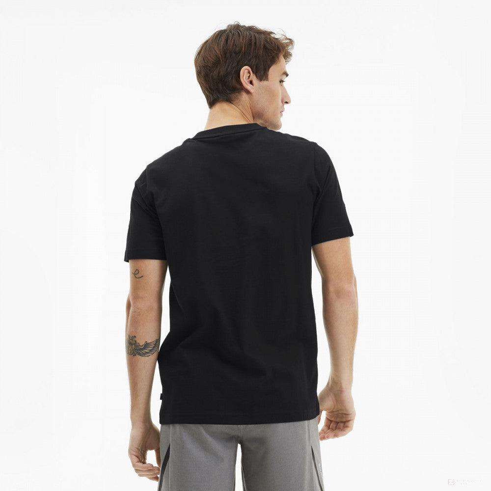 Ferrari tričko, Puma Big Shield+, černé, 2020