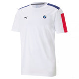BMW tričko, Puma BMW MMS T7, bílé, 2021