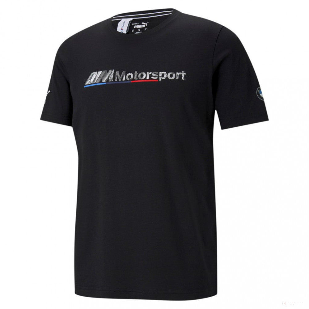 BMW tričko, Puma BMW MMS Logo+, černé, 2021