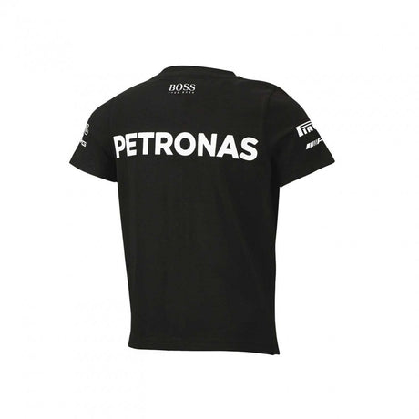 Dětské tričko Mercedes, Team, Black, 2015 - FansBRANDS®