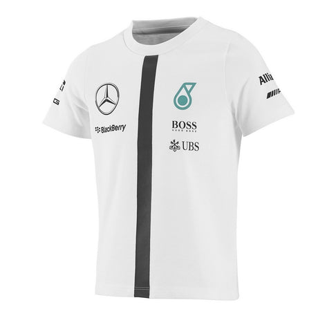 Dětské tričko Mercedes, Team, bílé, 2015 - FansBRANDS®