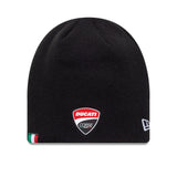 Ducati čepice, gumové logo, New Era, černá