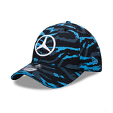 Mercedes, kšiltovka, speciální edice, modrá CAMO, 2022, - FansBRANDS®