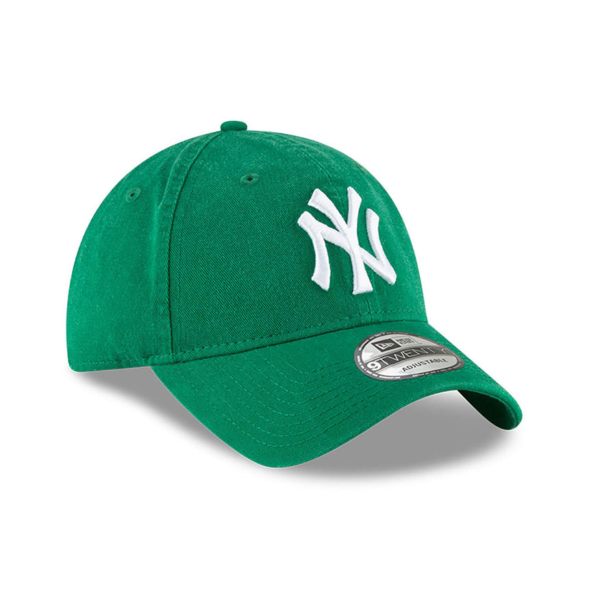 New York Yankees cap, New Era, Core, green -> Čepice New York Yankees, New Era, Core, zelená