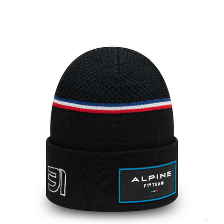 Alpská čepice Esteban Ocon, dospělá, černá - FansBRANDS®