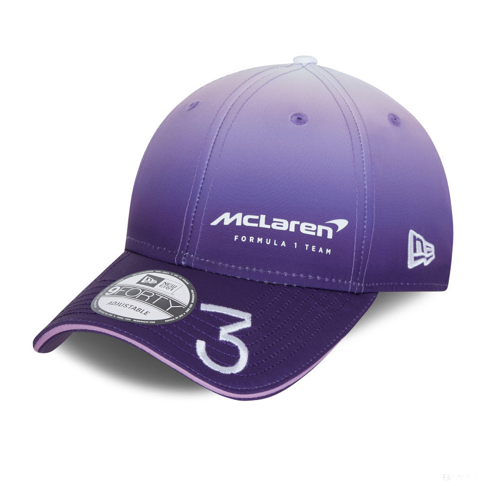 Baseballová čepice McLaren Daniel Ricciardo 9FORTY, pro dospělé, fialová