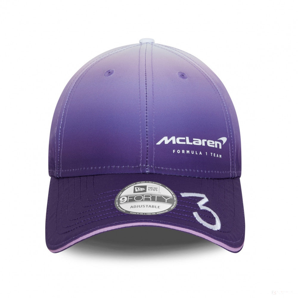 Baseballová čepice McLaren Daniel Ricciardo 9FORTY, pro dospělé, fialová - FansBRANDS®