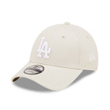 Čepice Los Angeles Dodgers, New Era, 9FORTY, základní, béžová