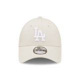 Čepice Los Angeles Dodgers, New Era, 9FORTY, základní, béžová
