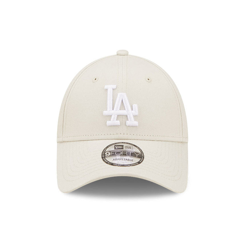 Čepice Los Angeles Dodgers, New Era, 9FORTY, základní, béžová