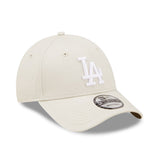 Čepice Los Angeles Dodgers, New Era, 9FORTY, základní, béžová