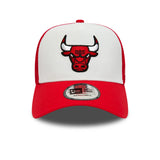 Čepice Chicago Bulls, New Era, trucker, bílá