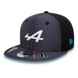 Alpine cap, New Era, Esteban Ocon, 9FIFTY, black, kids, 2023 - FansBRANDS®