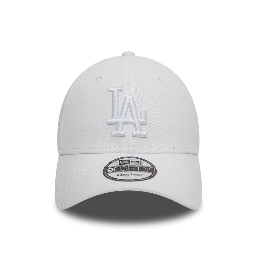 Čepice Los Angeles Dodgers, New Era, 9FORTY, základní, bílá