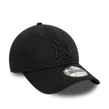 Kšiltovka New York Yankees, New Era, 9TWENTY, základní, úplně Černá