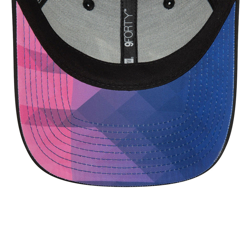 Alpine cap, NEW ERA, team, 9FORTY, children's, black, 2024