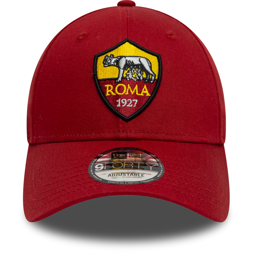 Kšiltovka AS Roma, New Era, 9FORTY, Core, červená
