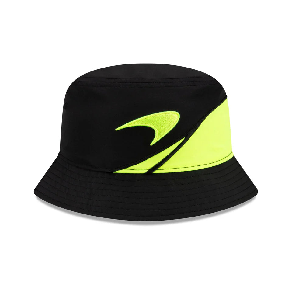 Kšiltovka McLaren Bucket Hat, NEW ERA, Lando Norris, Silverstone, dospělá, žlutá, 2024