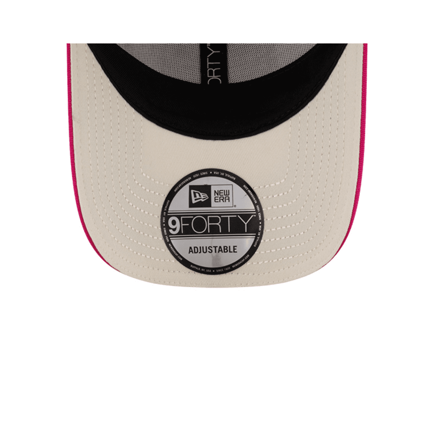 Kšiltovka Red Bull, New Era, 9FORTY, Sergio Perez, Miami SE, bílá