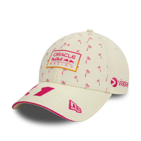 Kšiltovka Red Bull, New Era, 9FORTY, Max Verstappen, Miami SE, bílá
