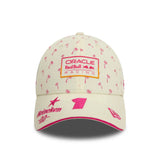 Kšiltovka Red Bull, New Era, 9FORTY, Max Verstappen, Miami SE, bílá
