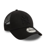 Kšiltovka New York Yankees, trucker, New Era, 9FORTY, úplně Černá