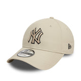 Čepice New York Yankees, New Era, 9FORTY, béžová