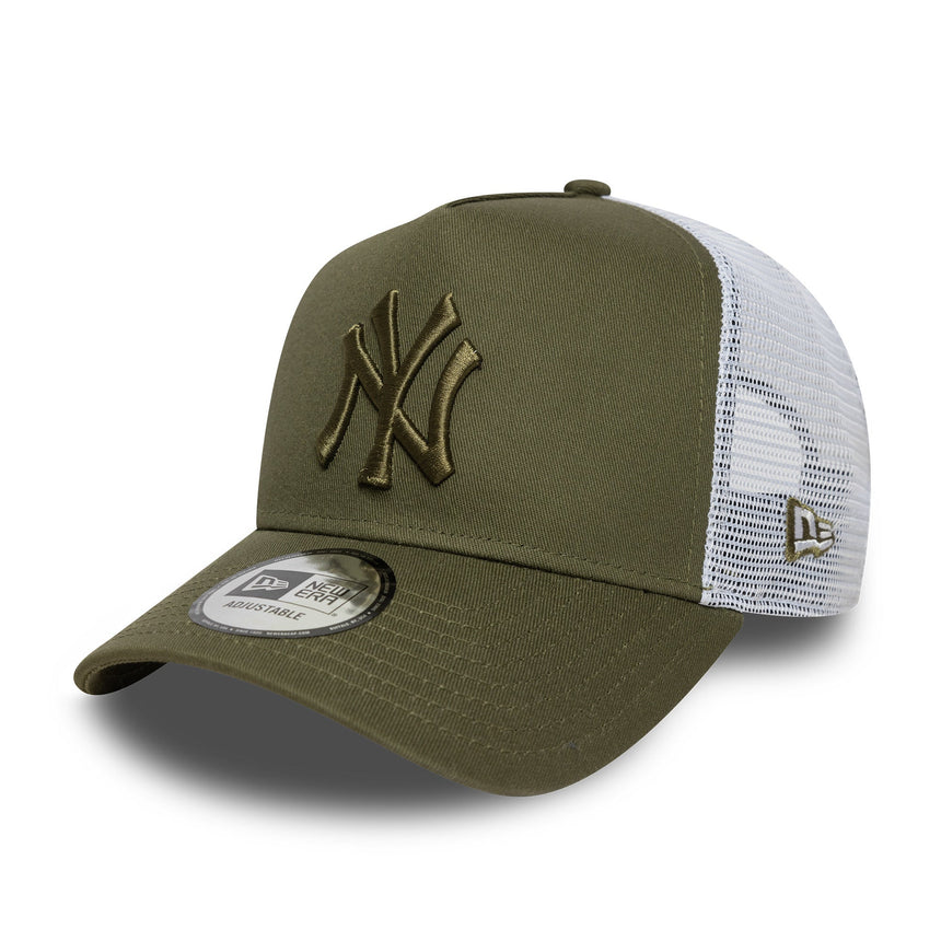 Kšiltovka New York Yankees, New Era, trucker, základní, khaki