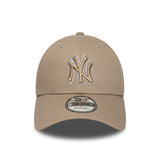 Kšiltovka New York Yankees, New Era, 9FORTY, hnědá
