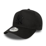 Kšiltovka New York Yankees, New Era, základní, úplně Černá