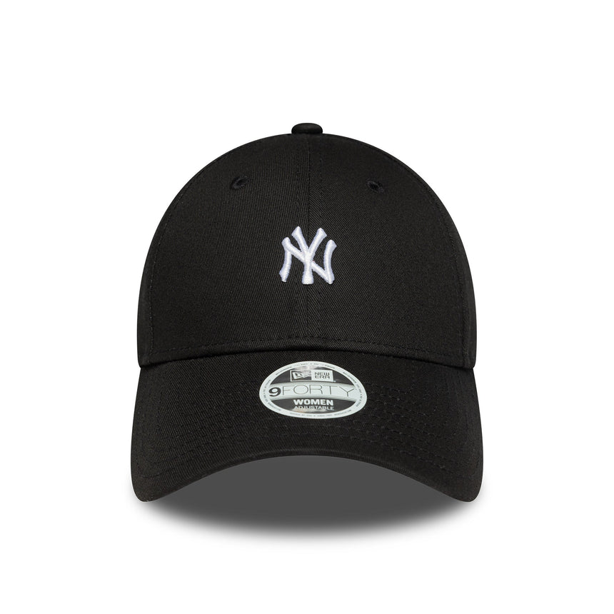 Čepice New York Yankees, s mini logem, New Era, 9FORTY, Černá