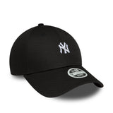 Čepice New York Yankees, s mini logem, New Era, 9FORTY, Černá