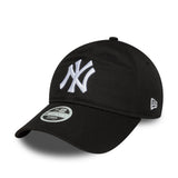 Čepice New York Yankees, New Era, 9TWENTY, nepostradatelná pro ženy, Černá