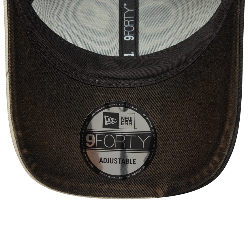 Čepice Vespa, opotřebovaná, New Era, 9FORTY, hnědá