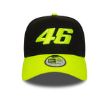 Valentio Rossi #46 čepice, trucker, VR46, New Era, 9FORTY, černá