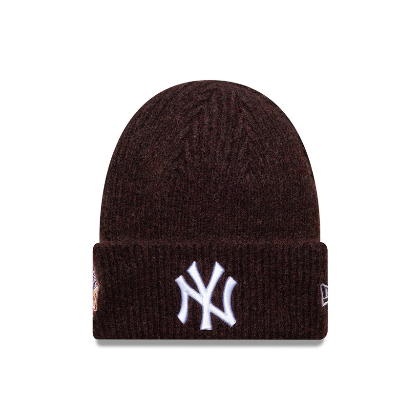 pletená čepice New York Yankees, World Series MLB, New Era, červená
