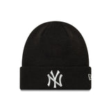New York Yankees čepice beanie, metalická, New Era, kamufláž, černá